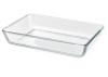 MIXTUR&nbsp;lot of 6 Oven/serving dish, clear glass,&nbsp;14x10 "$59.94