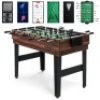 10-in-1 Combo Game Table Set w/ Pool, Foosball, Ping Pong, Chess - 2x4ft&nbsp;