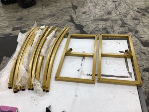 Gold Garden Arch - No Instructions