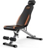 Lusper Adjustable Weight Bench Foldable - 660 Lb Stable Workout Bench, Extended head and neck protection design, 3 Sec Fast Folding Multi-Purpose for Full Body Workout 50.4"D x 13"W x 16.5"H