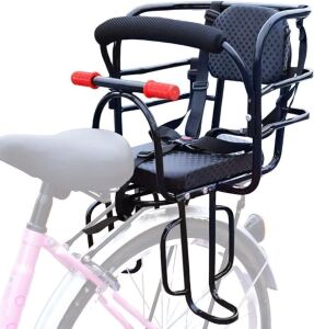 Back Mount Child Bike Seat Attachment for Adult Bike