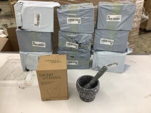 Lot of (10) Resin Mortar & Pestle