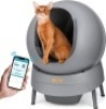 PETNF Self Cleaning Cat Litter Box with App,No More Scooping Automatic Cat Litter Box with Infra-Red Sensor System,Excellent Odor Removal,Ultra-Quiet Electric Kitty Litter Boxes for Multi-Cats&nbsp; 24"L x 21"W x 20"H &nbsp;