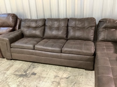 Brown Sectional 