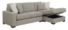 rsf storage chaise w/4 accent pillows (Chaise Only Not Full Sectional)