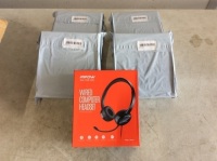 Lot of (5) Mpow 071 USB Noise Cancelling&nbsp;Computer Headsets with Microphone - Appear New