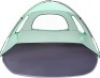 WhiteFang Beach Tent Anti-UV Portable Sun Shade Shelter for 3 Person, Extendable Floor with 3 Ventilating Mesh Windows Plus Carrying Bag, Stakes and Guy Lines