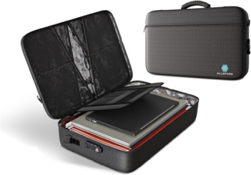 AllSpark Fireproof Document Organizer - Made of 4 Layers of Fiberglass- Important Document Organizer - Waterproof & Fireproof - Portable File Organizer
