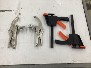 Lot of (4) Vice Clamps