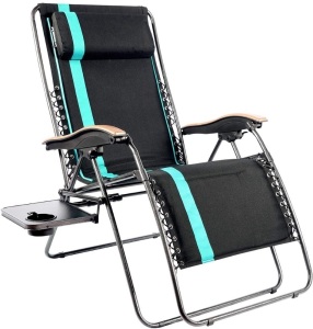 Portal XL Padded Zero Gravity Folding Lounge Chair - Appears New 