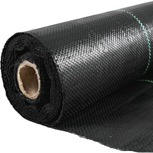 VEVOR 6ft x 300ft Heavy Duty PP Woven Barrier Weed Control Fabric - Appears New  