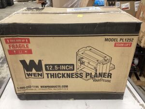 WEN PL1252 15-Amp 12.5-Inch Two-Blade Benchtop Thickness Planer