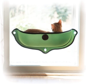 K&H Pet Products EZ Mount Cat Window Hammock, 27" x 11" - E-Comm Return, Appears New 