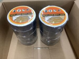 Deck Joist Butyl Tape, 10 Rolls 