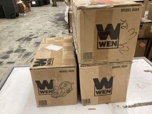 Lot of (3) WEN Electric Hand Planers - Open Box, Uninspected