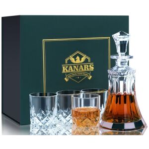 KANARS Crystal Decanter Set