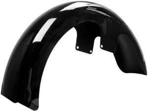 Motorcycle Gloss Black 21" Wrap Front Fender for Harley Touring Electra Glide Street Glide Road King Custom Bagger