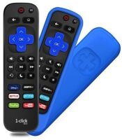 Lot of (10) 1-clicktech Remote for All Roku TV and Roku Boxes, Not for Roku Stick w/ Cover&nbsp;