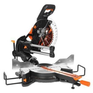 WEN MM1015 15-Amp 10-Inch Dual Bevel Sliding Compound Miter Saw with LED Cutline