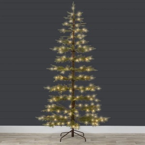 Pre-Lit Sparse Christmas Tree w/ 2-in-1 LED Lights, Cordless Connection 7.5ft