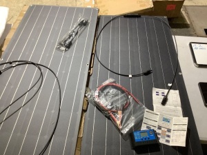 set of 2 solar panels 46X21