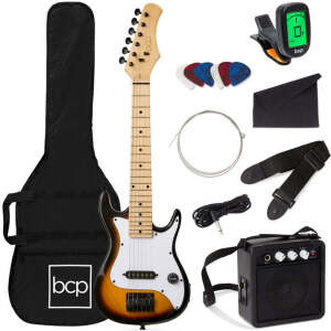 Kids Electric Guitar Beginner Starter Kit w/ 5W Amplifier - 30 in