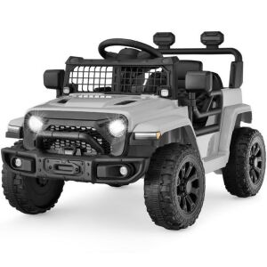 6V Kids Ride-On Truck Car w/ Parent Remote Control, 4-Wheel Suspension 