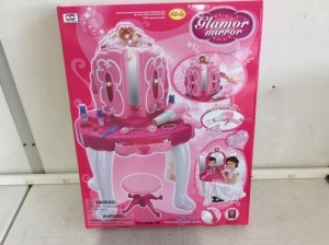 Childrens Glamor Mirror Play Set - Appears New 