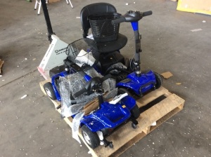 Lot of (2) Mobility Scooters - For Parts or Repair