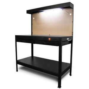 WEN WB4723T 48-Inch Workbench with Power Outlets and Light