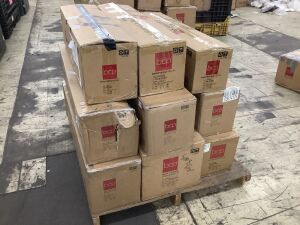 Lot of (9) Artificial Christmas Trees - Uninspected