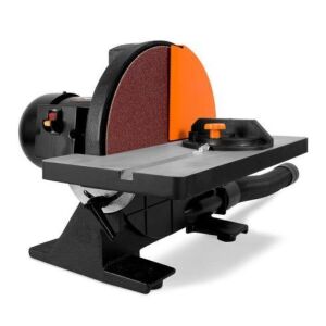 WEN 65812 12-Inch Benchtop Disc Sander with Miter Gauge and Dust Collection System