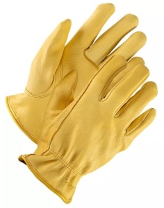 Premium Deerskin Gloves for Men, L - E-Commerce Return