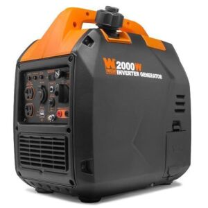 WEN 56203i Super Quiet 2000-Watt Portable Inverter Generator with Fuel Shut Off, CARB Compliant