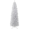White Artificial Pencil Holiday Christmas Tree 6ft