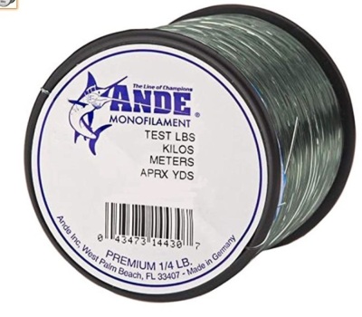 ANDE Premium Monofilament, 50-Pound Test - E-Commerce Return