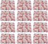 Artificial Flower Wall Panels, 12 pc 