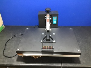 Heat Press Machine - Appears New, Tested/Works