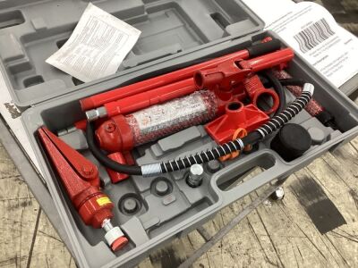 4 Ton Portable Lift Hydraulic Jack Body Frame Repair Kit - Broken Case