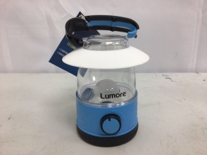 Lumore 50 Lumens LED Camping Lantern - New With Damage, Tested/Works