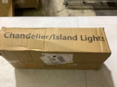 chandelier/island lights