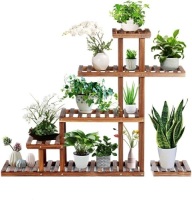 TOOCA 5 Tier Stylish Wood Plant Stand - E-Comm Return,&nbsp;Appears New&nbsp;