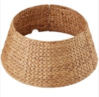 Woven Hyacinth Christmas Holiday Tree Collar - 24in $71.79