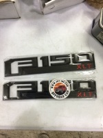 Pair of F150 XLT Emblem Badges