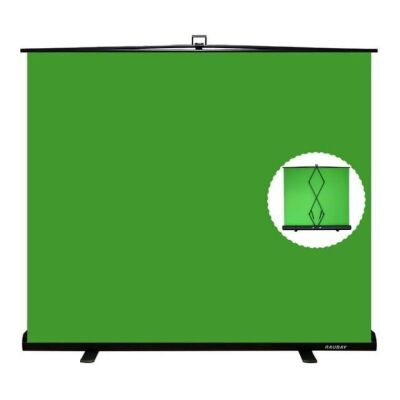 RAUBAY Collapsible Green Screen 78.7" x 74.8" 