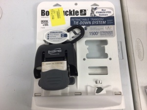 BoatBuckle Retractable Tie-Down System - E-Commerce Return, Missing One Buckle