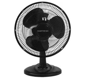 Hampton Bay 12 in. 3 Speed Oscillating Desk Fan