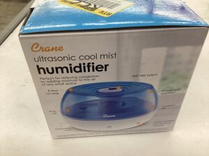 Crane 0.2 Gal. Personal Ultrasonic Cool Mist Humidifier for Small Rooms up to 160 sq. ft. 