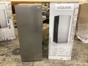 Vissani 7 cu. ft. Convertible Upright Freezer/Refrigerator in Stainless Steel Garage Ready - Scratch & Dent 