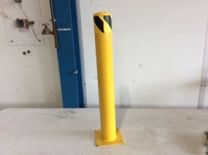 35" Heavy Duty Bolt Down Bollard - Appears New